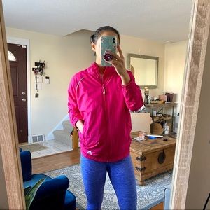Adidas pink track jacket
